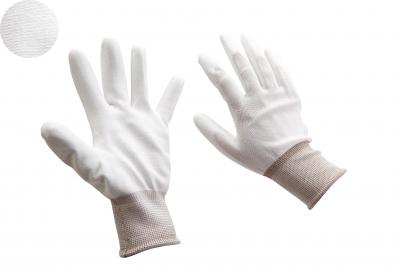 ESD Handschuhe Nylon Weiss (M)